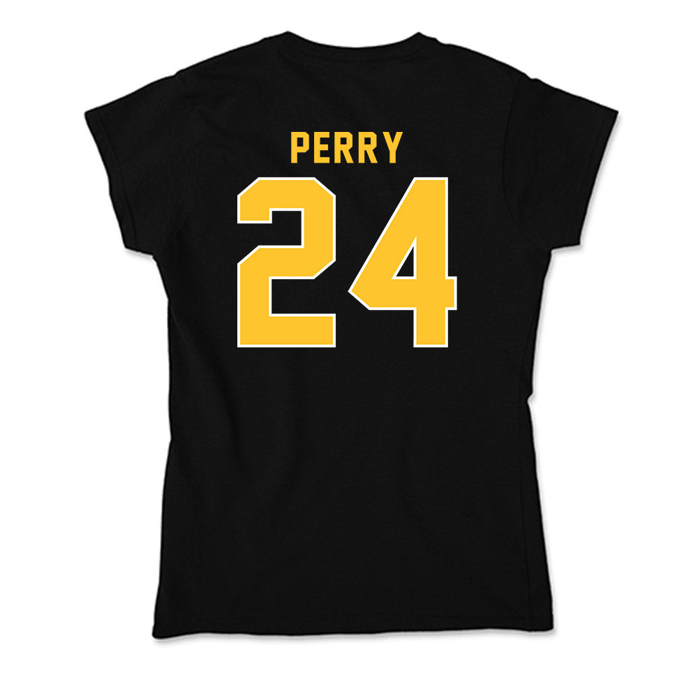 GMU - NCAA Women's Lacrosse : Olivia Perry - Soft Style Women’s T-Shirt-1