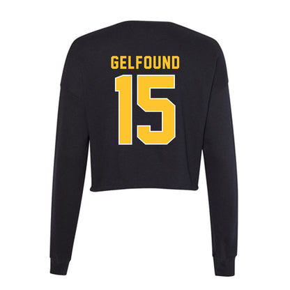 GMU - NCAA Women's Volleyball : Gabriella Gelfound - Women's Cropped Crew Fleece-1