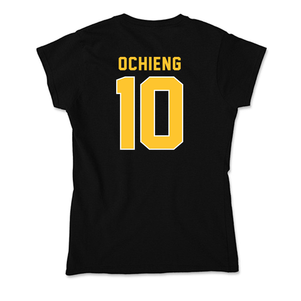 GMU - NCAA Men's Soccer : Nobert Ochieng - Soft Style Women’s T-Shirt-1