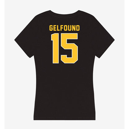 GMU - NCAA Women's Volleyball : Gabriella Gelfound - Women's V-Neck T-Shirt-1