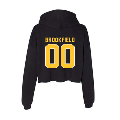 GMU - NCAA Women's Soccer : Kylie Brookfield - Women's Crop Fleece Hoodie-1