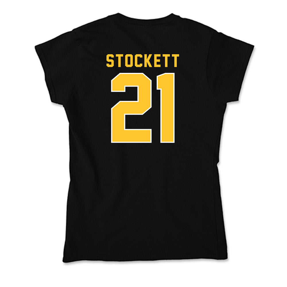 GMU - NCAA Women's Soccer : Josie Stockett - Soft Style Women’s T-Shirt-1