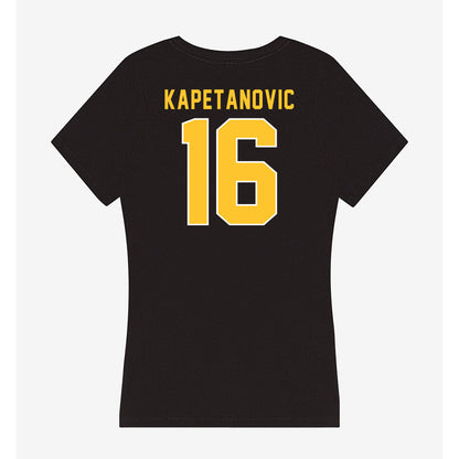 GMU - NCAA Men's Soccer : Alen Kapetanovic - Women's V-Neck T-Shirt-1