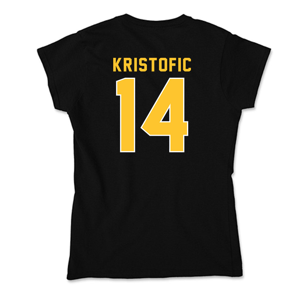 GMU - NCAA Women's Volleyball : Grace Kristofic - Soft Style Women’s T-Shirt-1