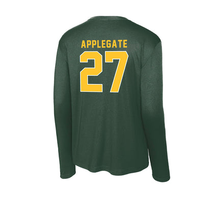 GMU - NCAA Women's Soccer : Keegynn Applegate - Activewear Long Sleeve T-Shirt-1