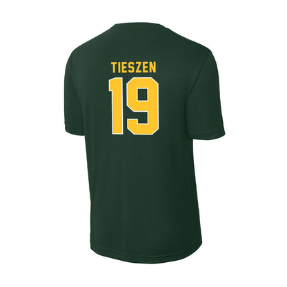 GMU - NCAA Women's Soccer : Dot Tieszen - Activewear T-Shirt-1