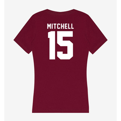 Loyola - NCAA Softball : Katie Mitchell - Women's V-Neck T-Shirt-1