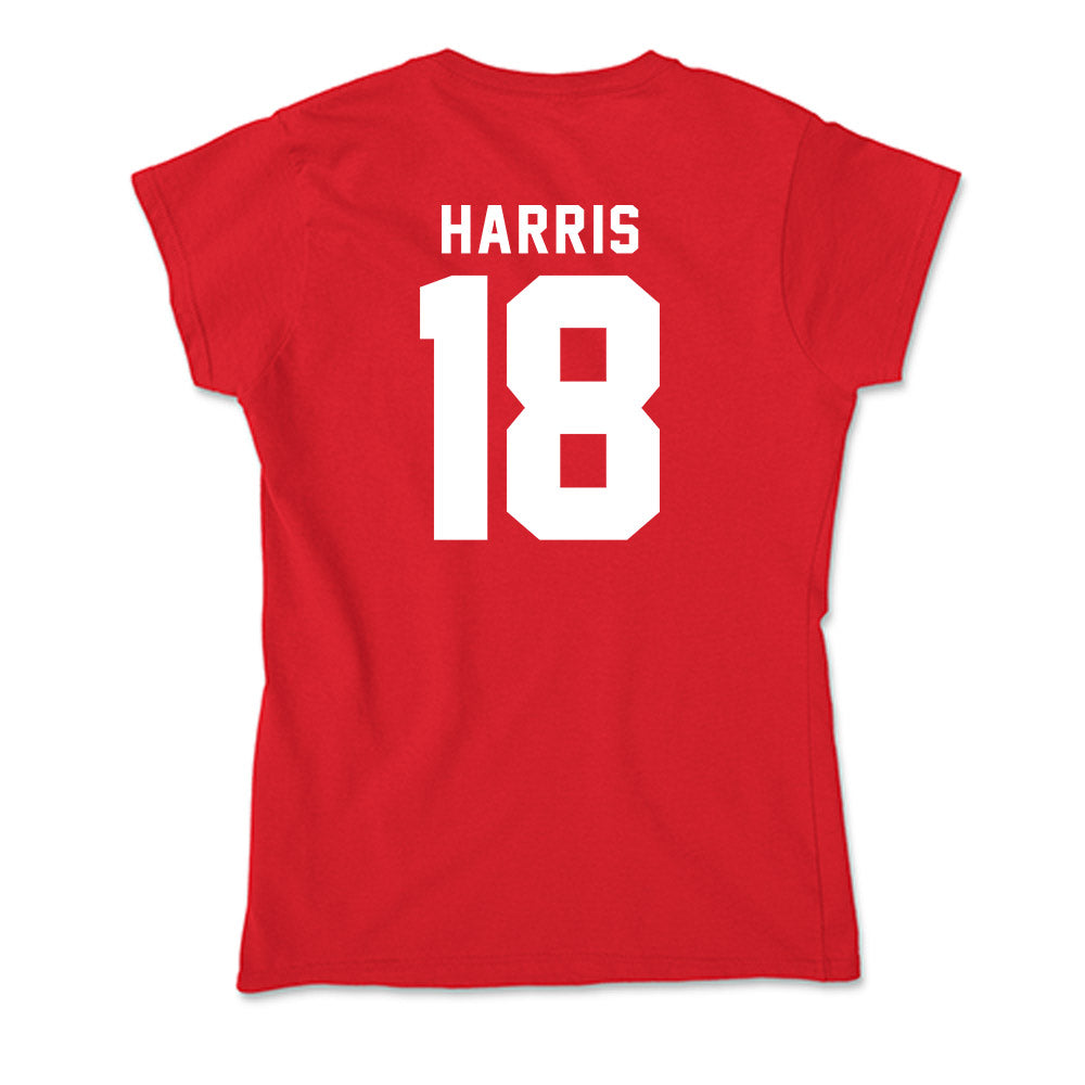 Loyola - NCAA Women's Soccer : Jadyn Harris - Soft Style Women’s T-Shirt-1