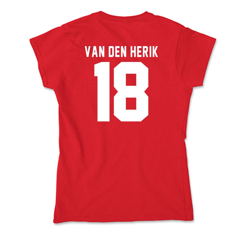 Loyola - NCAA Women's Volleyball : Claire van den Herik - Soft Style Women’s T-Shirt-1