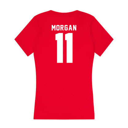 Loyola - NCAA Women's Volleyball : Chloe Morgan - Women's V-Neck T-Shirt-1