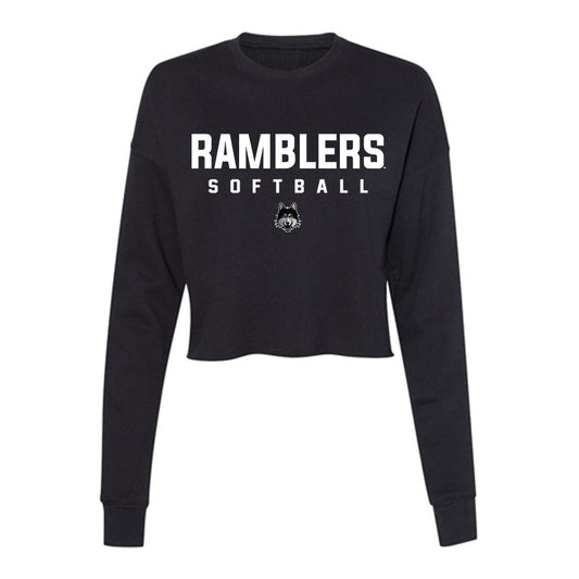 Loyola - NCAA Softball : Katie Mitchell - Women's Cropped Crew Fleece-0