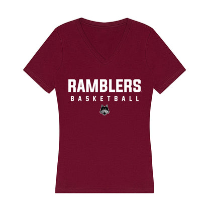 Loyola - NCAA Women's Basketball : Kira Chivers - Women's V-Neck T-Shirt-0