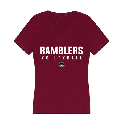 Loyola - NCAA Men's Volleyball : Jake Read - Women's V-Neck T-Shirt-0