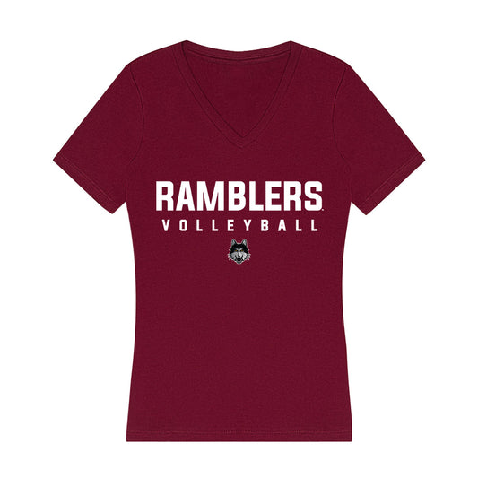 Loyola - NCAA Men's Volleyball : Daniel Fabikovic - Women's V-Neck T-Shirt-0