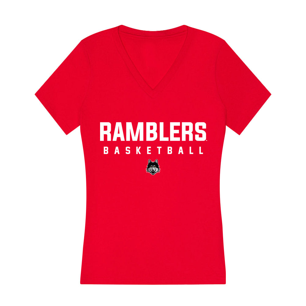 Loyola - NCAA Women's Basketball : Yasmyn Palmer - Women's V-Neck T-Shirt-0