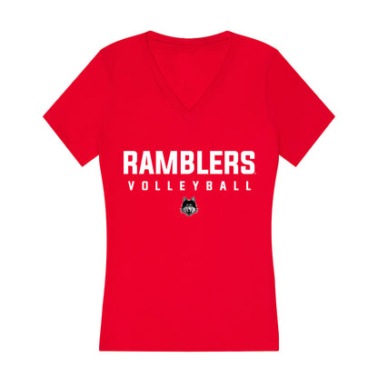 Loyola - NCAA Women's Volleyball : Jordan Bruckner - Women's V-Neck T-Shirt-0