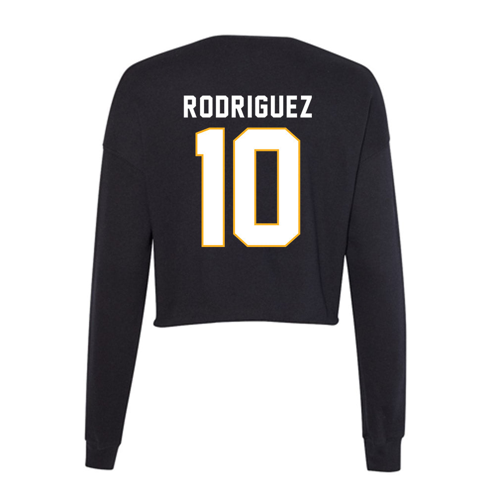 SJSU - NCAA Women's Soccer : Lillyana Rodriguez - Women's Cropped Crew Fleece-1