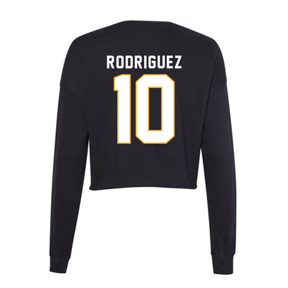 SJSU - NCAA Women's Soccer : Lillyana Rodriguez - Women's Cropped Crew Fleece-1