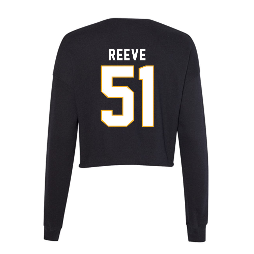 SJSU - NCAA Baseball : Timmy Reeve - Women's Cropped Crew Fleece-1