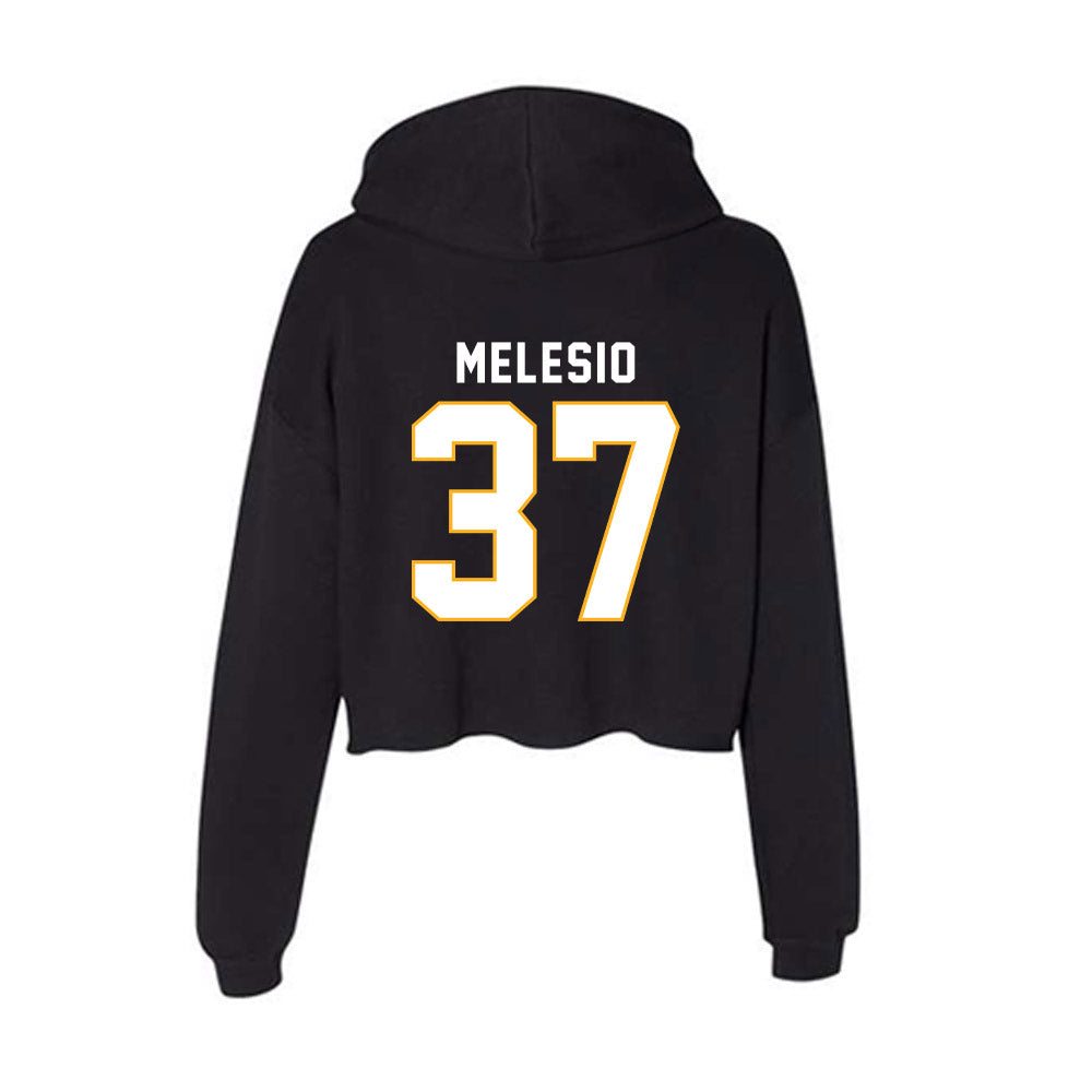 SJSU - NCAA Football : Adrian Melesio - Women's Crop Fleece Hoodie-1