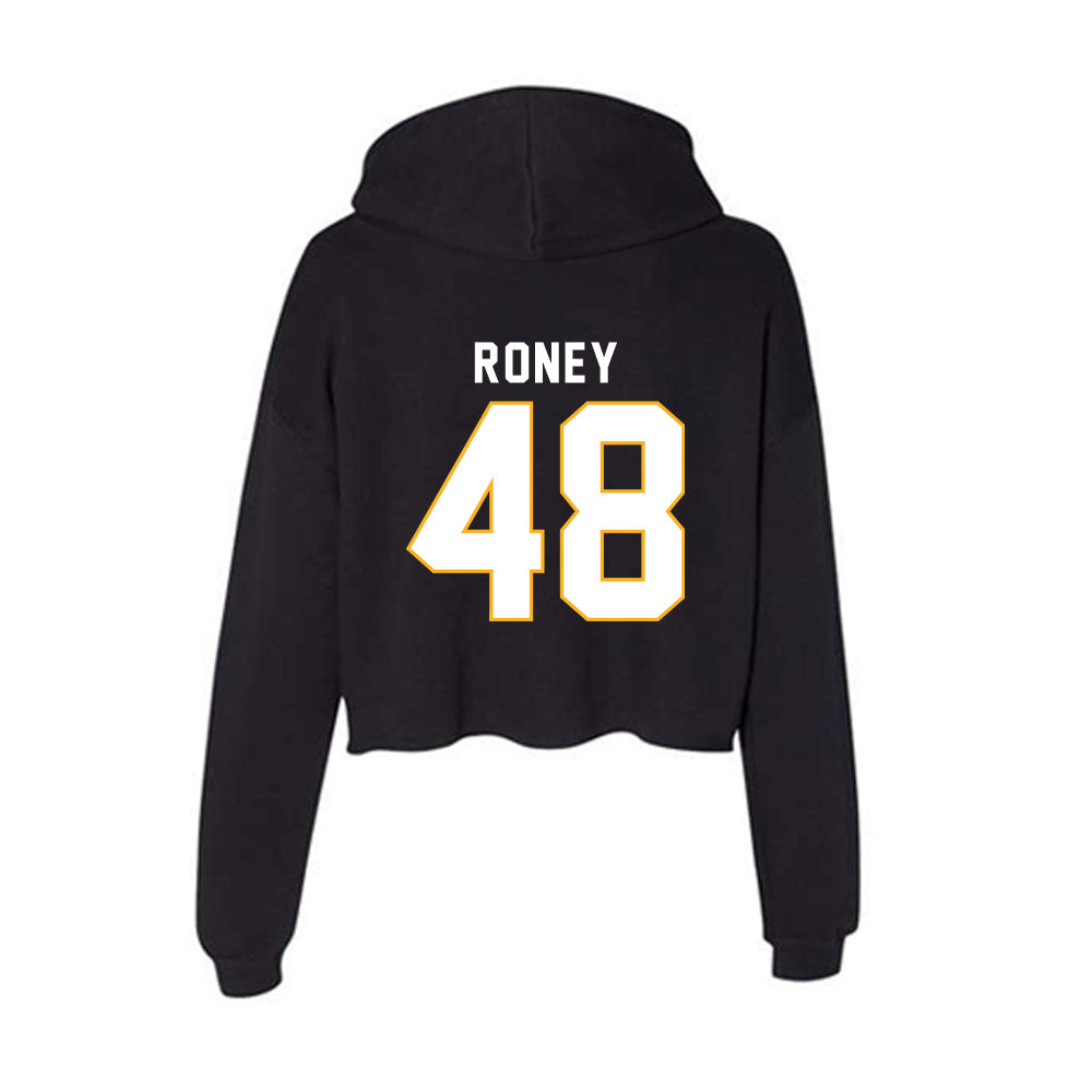 SJSU - NCAA Football : Dejon Roney - Women's Crop Fleece Hoodie-1