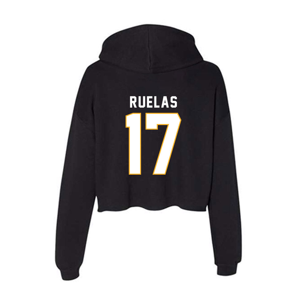 SJSU - NCAA Football : Ryker Ruelas - Women's Crop Fleece Hoodie-1