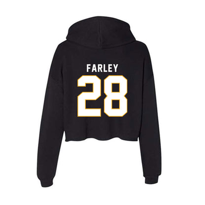 SJSU - NCAA Men's Soccer : Colin Farley - Women's Crop Fleece Hoodie-1