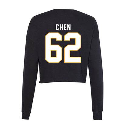 SJSU - NCAA Football : Tyler Chen - Women's Cropped Crew Fleece-1