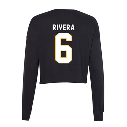 SJSU - NCAA Men's Soccer : Gilberto Rivera - Women's Cropped Crew Fleece-1