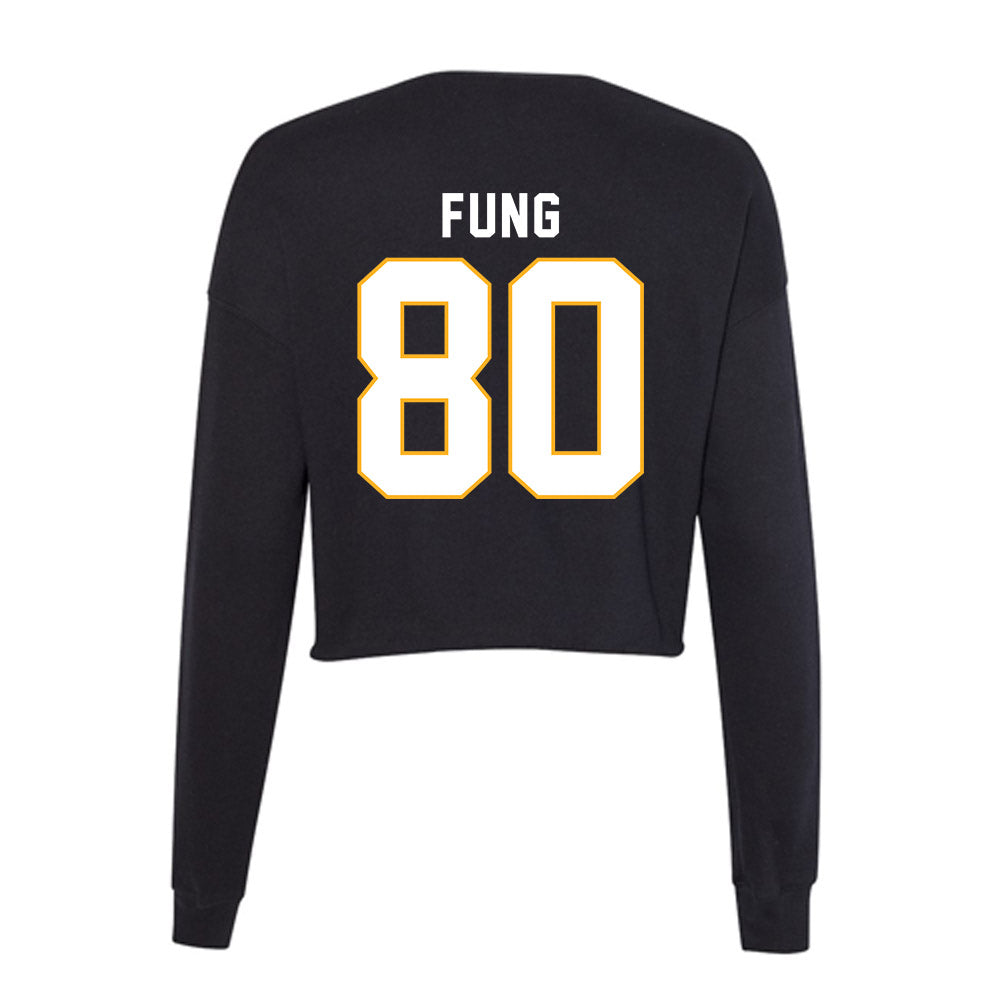SJSU - NCAA Football : Jeremiah Fung - Women's Cropped Crew Fleece-1