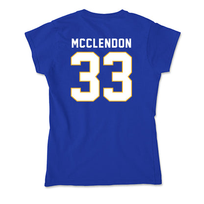 SJSU - NCAA Football : Greg McClendon - Soft Style Women’s T-Shirt-1