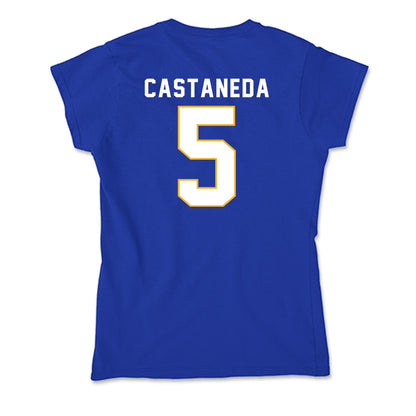 SJSU - NCAA Women's Volleyball : Morgan Castaneda - Soft Style Women’s T-Shirt-1