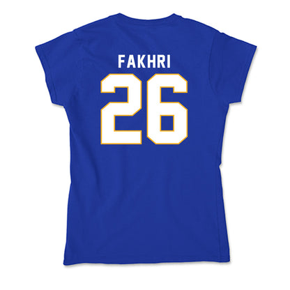 SJSU - NCAA Men's Soccer : Eamon Fakhri - Soft Style Women’s T-Shirt-1