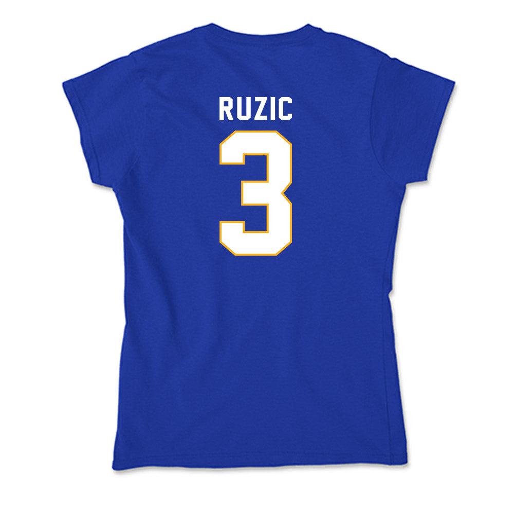 SJSU - NCAA Women's Water Polo : Emma Ruzic - Soft Style Women’s T-Shirt-1