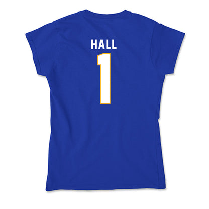SJSU - NCAA Women's Volleyball : Fatimah Hall - Soft Style Women’s T-Shirt-1
