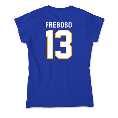 SJSU - NCAA Men's Soccer : Daniel Fregoso - Soft Style Women’s T-Shirt-1