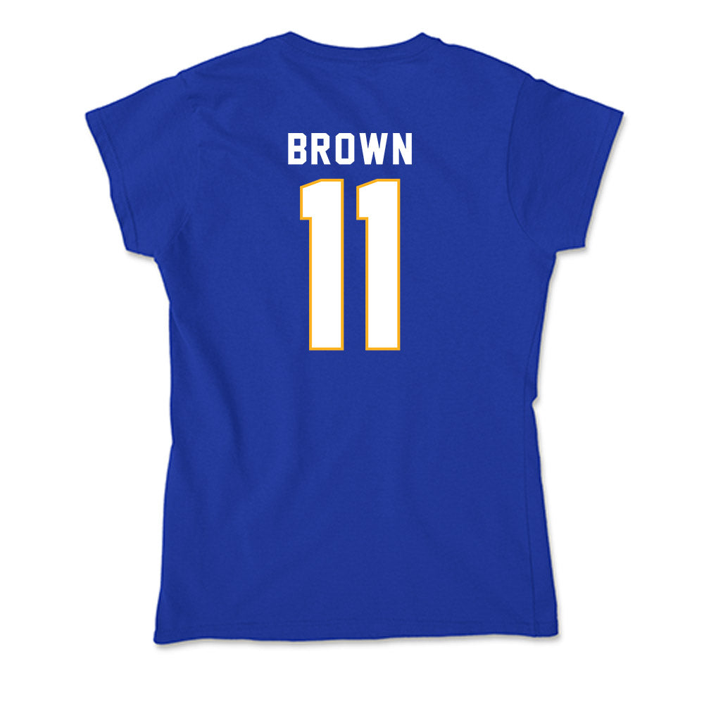 SJSU - NCAA Women's Soccer : Keely Brown - Soft Style Women’s T-Shirt-1