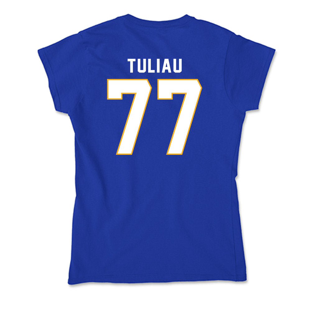 SJSU - NCAA Football : Daniel Tuliau - Soft Style Women’s T-Shirt-1