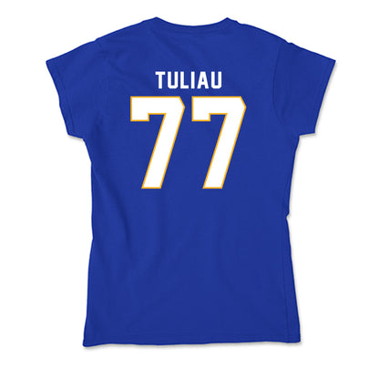 SJSU - NCAA Football : Daniel Tuliau - Soft Style Women’s T-Shirt-1