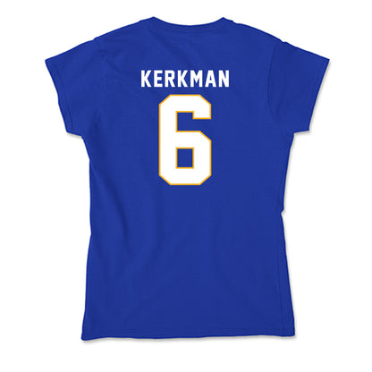 SJSU - NCAA Women's Volleyball : Halle Kerkman - Soft Style Women’s T-Shirt-1