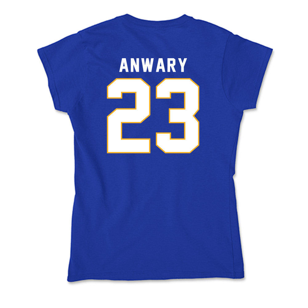 SJSU - NCAA Men's Soccer : Amir Anwary - Soft Style Women’s T-Shirt-1