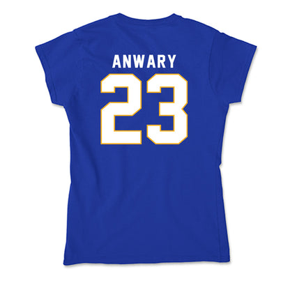 SJSU - NCAA Men's Soccer : Amir Anwary - Soft Style Women’s T-Shirt-1