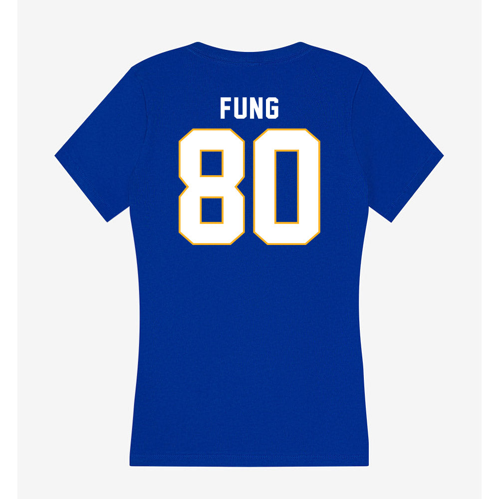SJSU - NCAA Football : Jeremiah Fung - Women's V-Neck T-Shirt-1