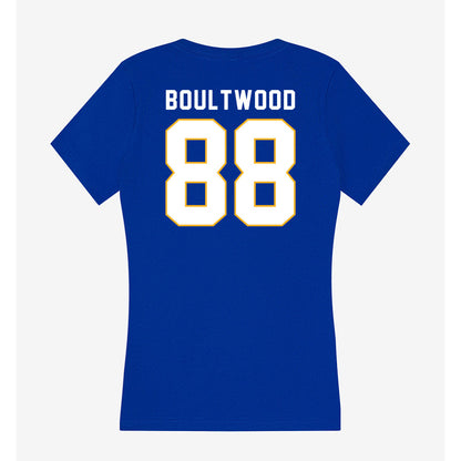 SJSU - NCAA Football : Ryan Boultwood - Women's V-Neck T-Shirt-1