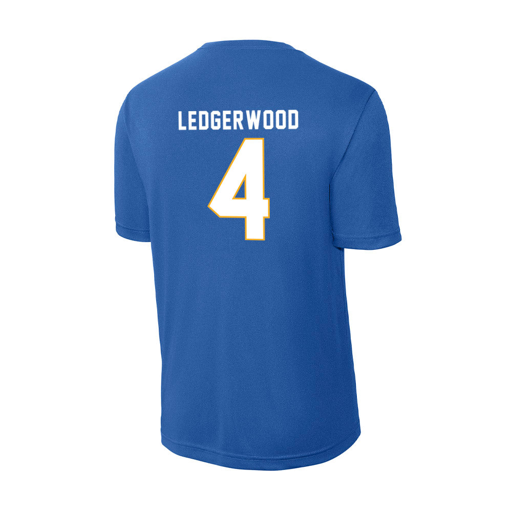 SJSU - NCAA Women's Water Polo : Megan Ledgerwood - Activewear T-Shirt-1