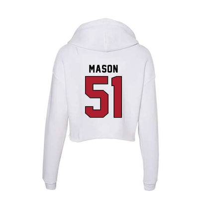 Nicholls State - NCAA Football : Joseph Mason - Classic Shersey Women's Crop Fleece Hoodie-1