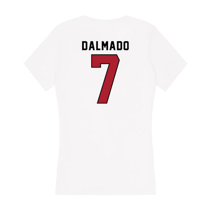 Nicholls State - NCAA Football : Jake Dalmado - Classic Shersey Women's V-Neck T-Shirt-1