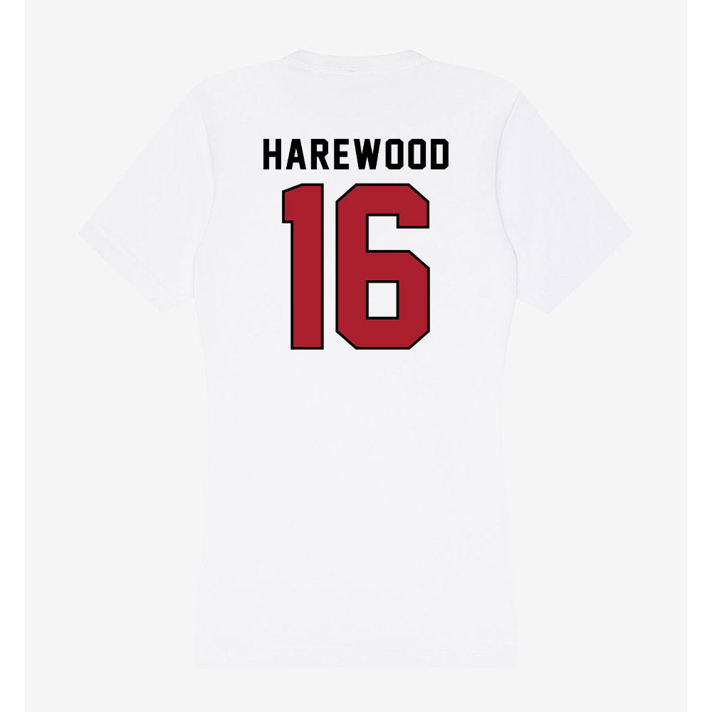 Nicholls State - NCAA Football : Pharrell Harewood - Classic Shersey Women's V-Neck T-Shirt-1