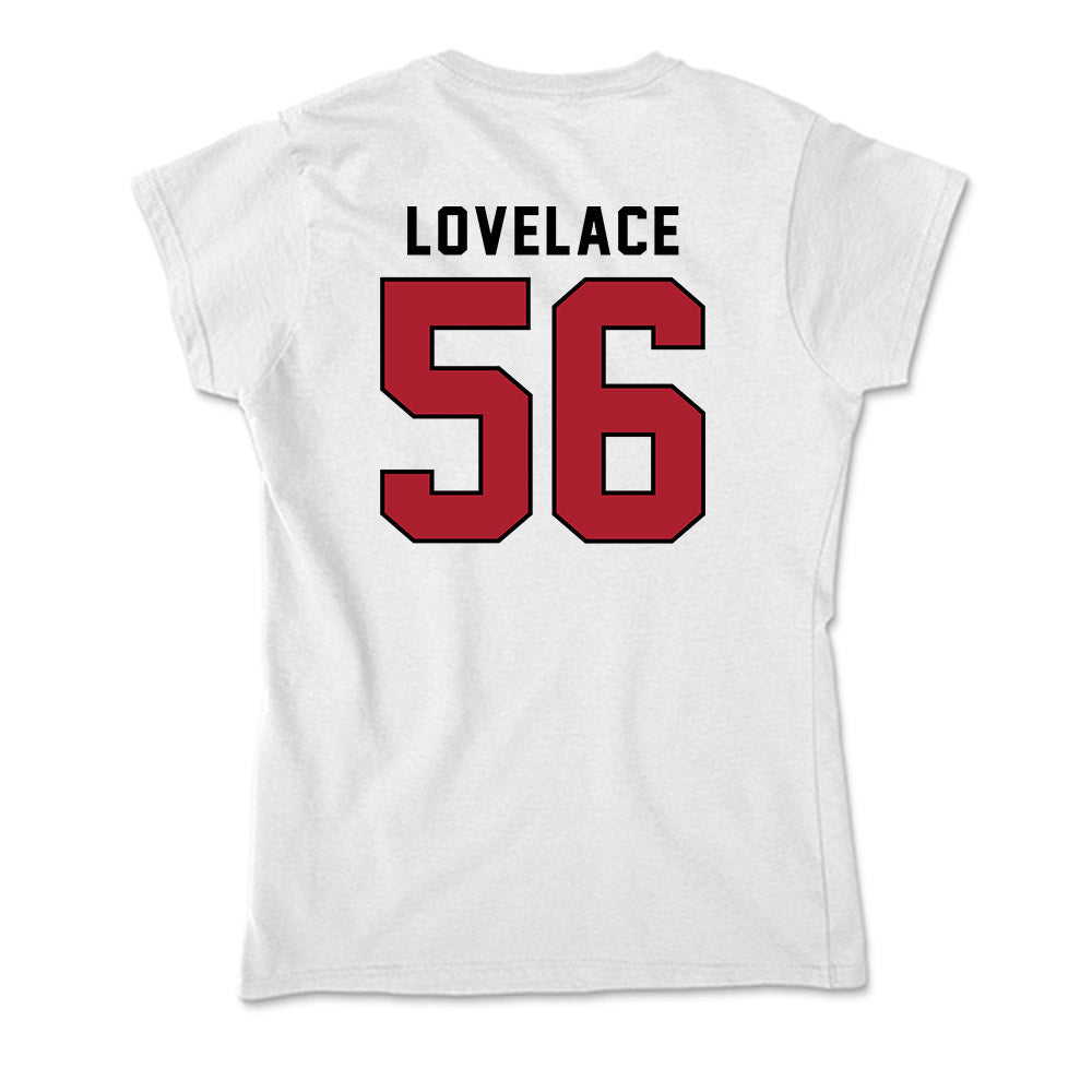 Nicholls State - NCAA Football : Rasheed Lovelace - Classic Shersey Soft Style Women’s T-Shirt-1