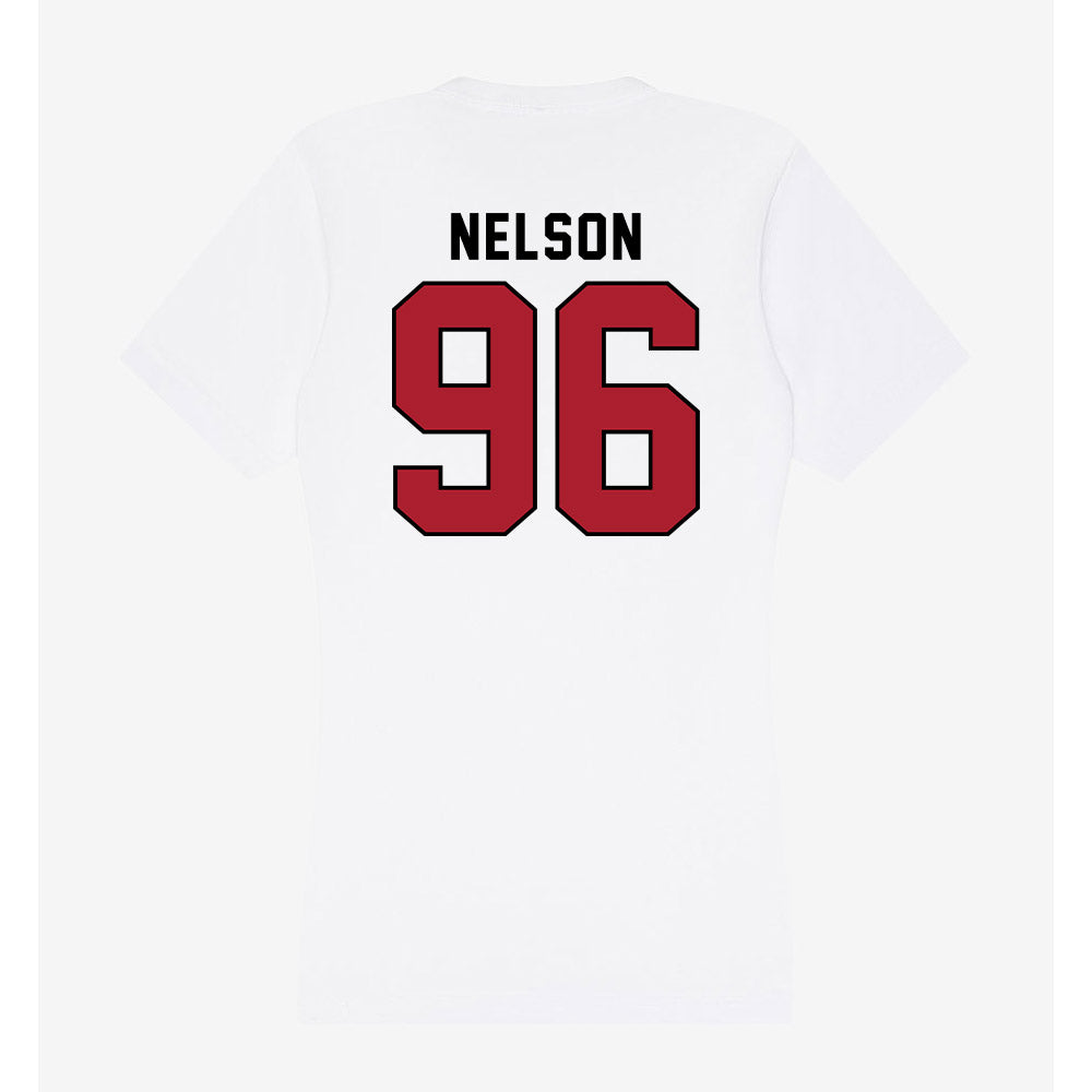 Nicholls State - NCAA Football : Gavin Nelson - Classic Shersey Women's V-Neck T-Shirt-1